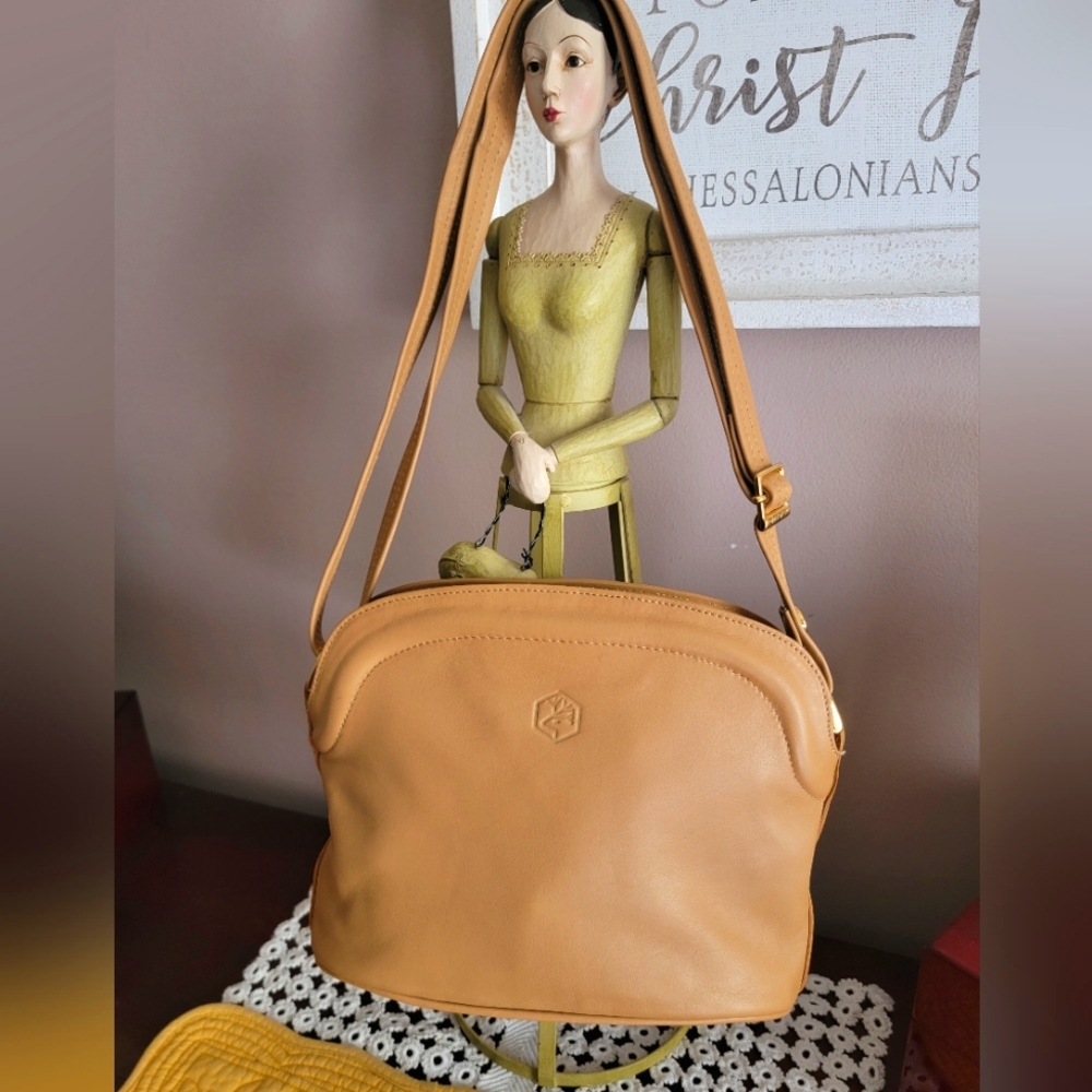 Valentina® Leather Crossbody Bag